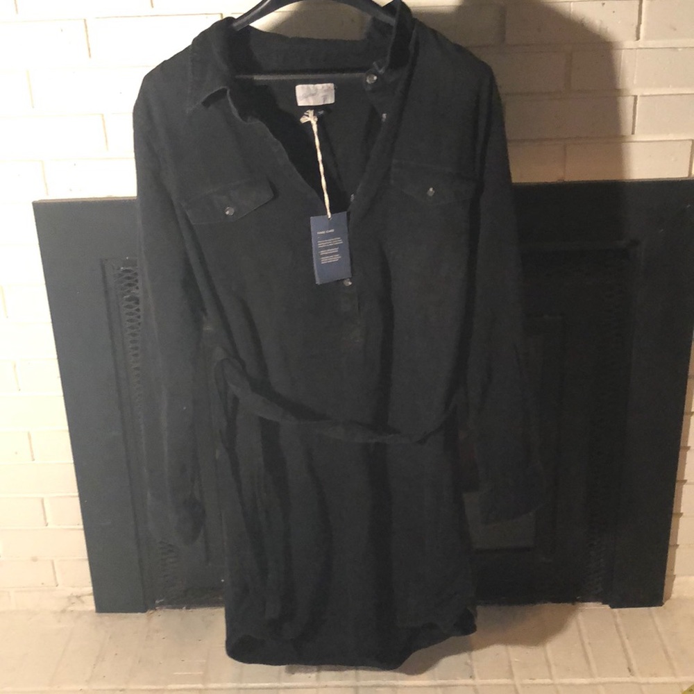 Universal Threads Black Denim Dress, NWT, Size Large
